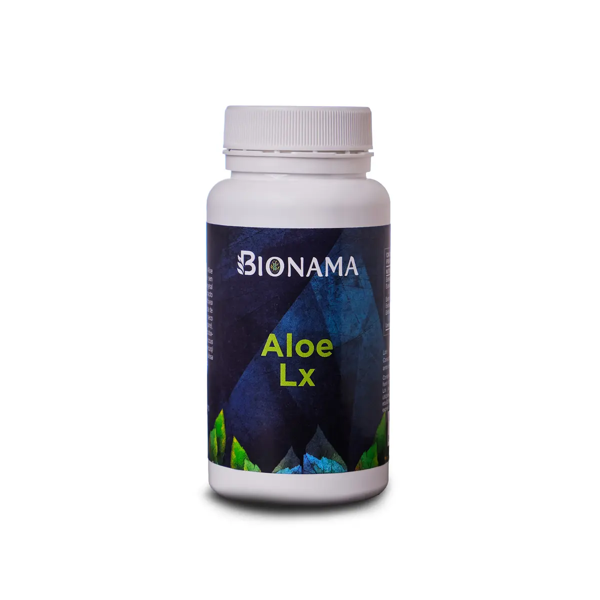 Cápsulas de Aloe Lx Bionama con efecto laxante para mejorar tu bienestar digestivo.