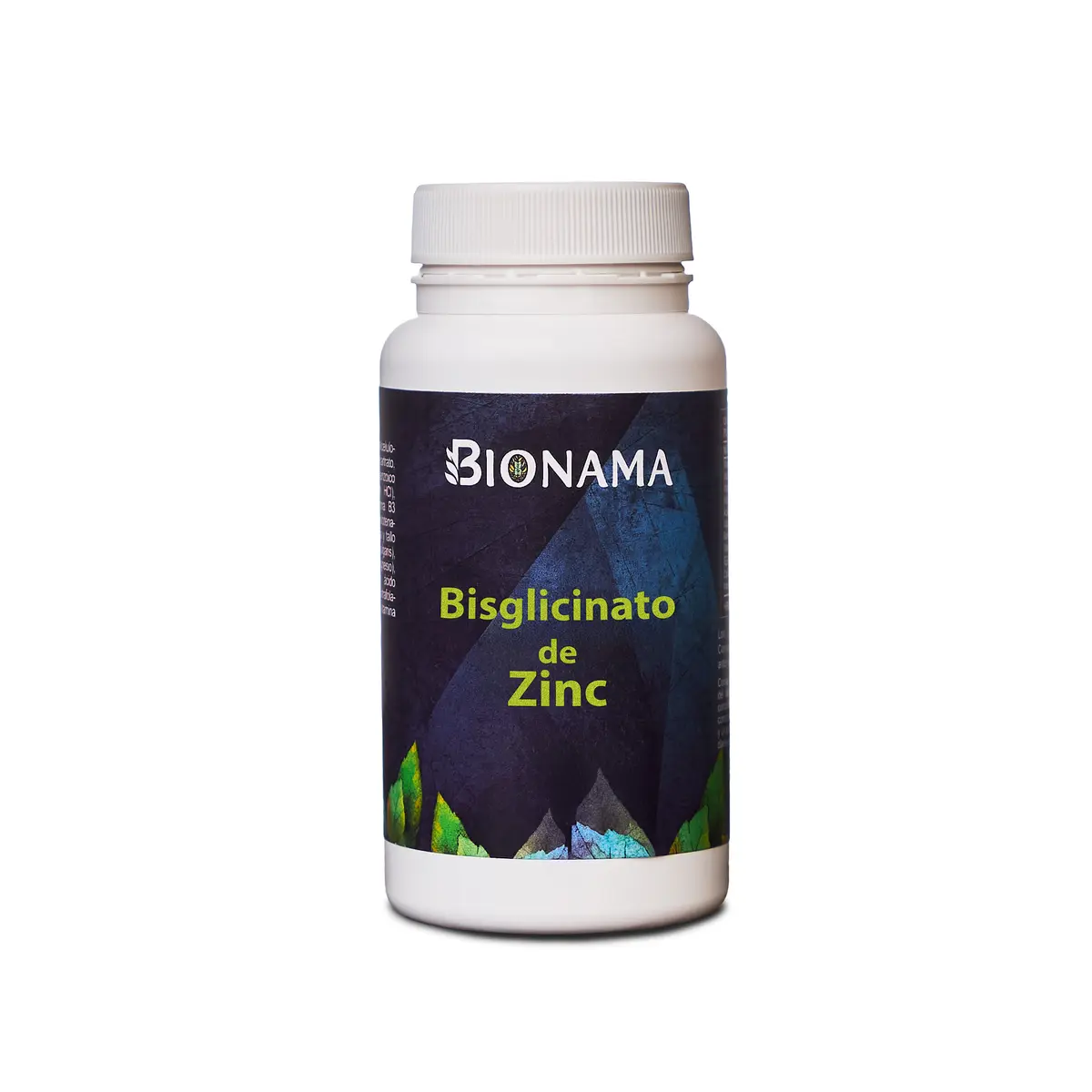 Cápsulas de Bisglicinato de Zinc Bionama, un suplemento esencial para tu salud y bienestar.