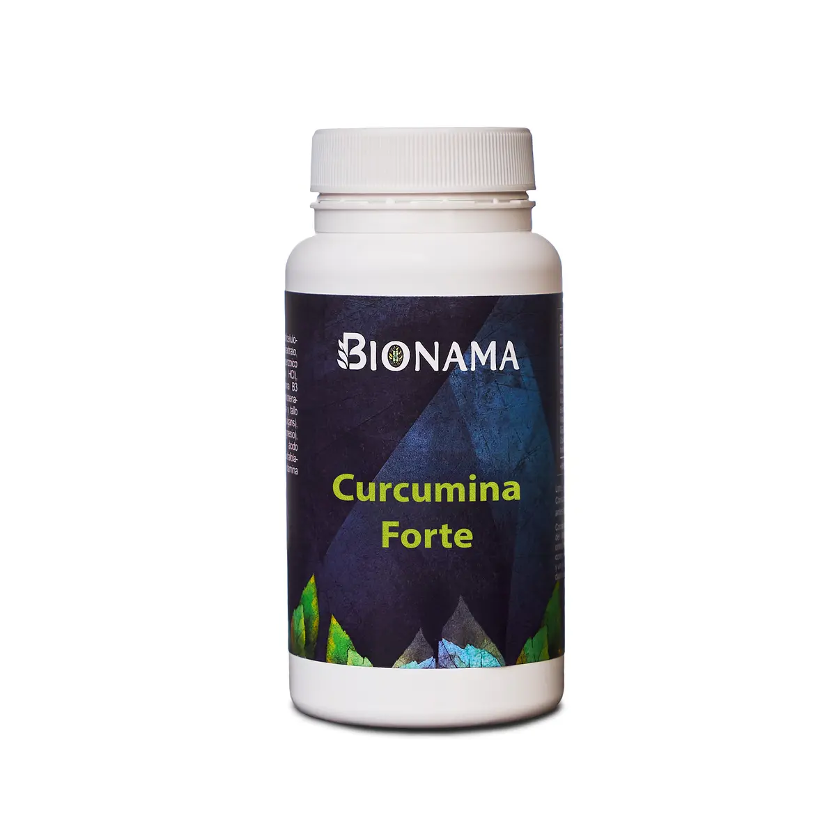 Suplemento Curcumina Forte en cápsulas Bionama, potente antiinflamatorio natural para tu bienestar diario.