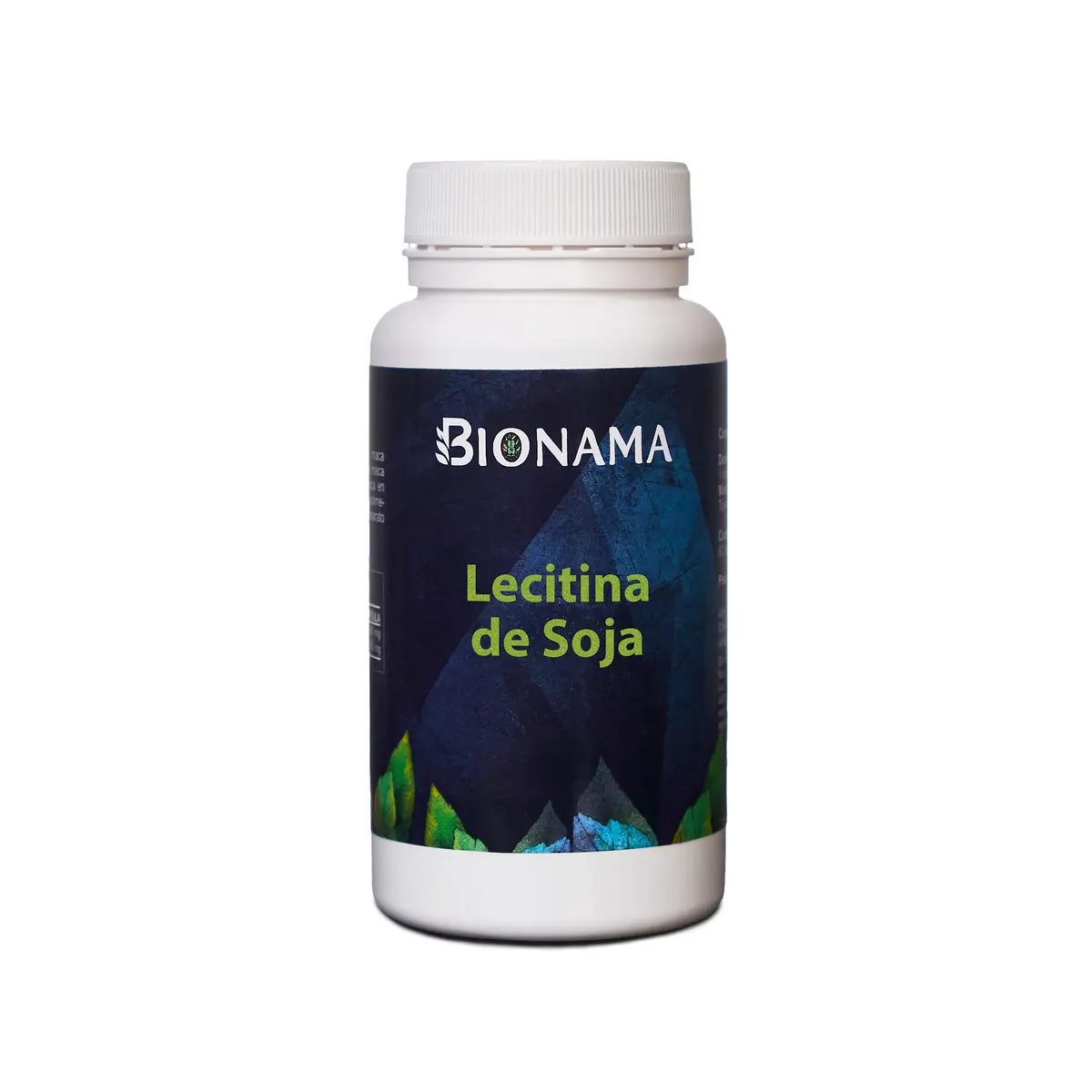 Bote de Lecitina de Soja Bionama. Beneficios para el cerebro y el corazón en cada perla.