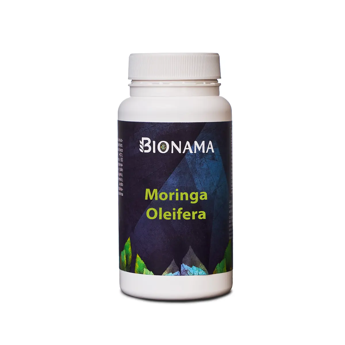 Bote de Moringa Oleifera en cápsulas de Bionama, purifica riñones y elimina toxinas del cuerpo.